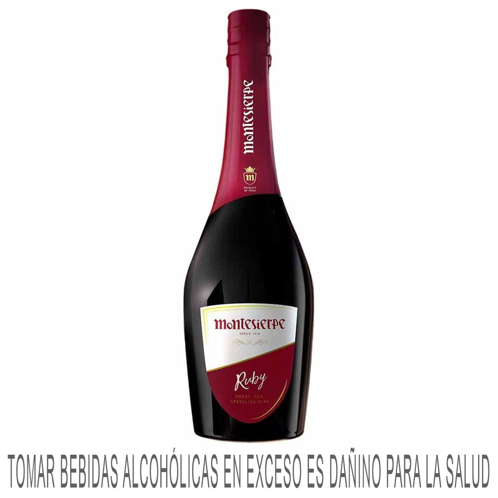 Espumante MONTESIERPE Ruby Botella 750ml