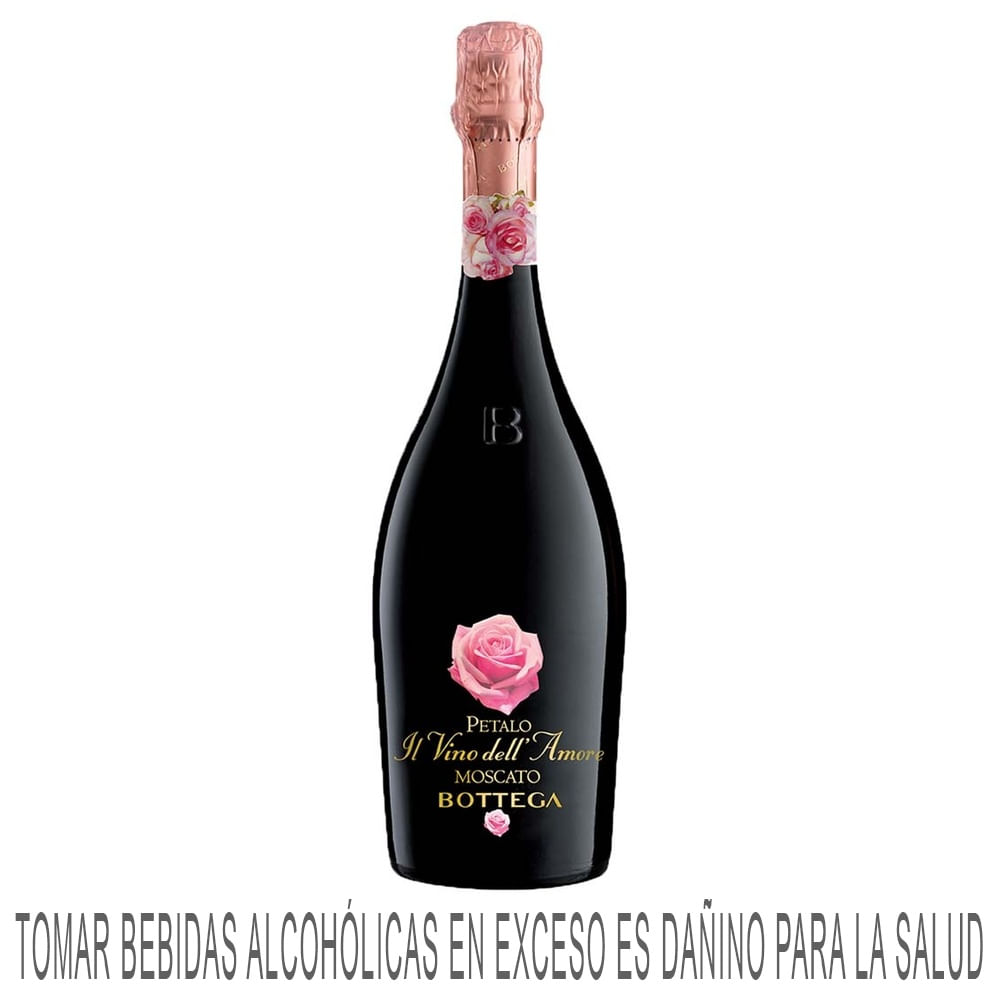 Espumante PETALO Moscato Dulce Botella 750ml