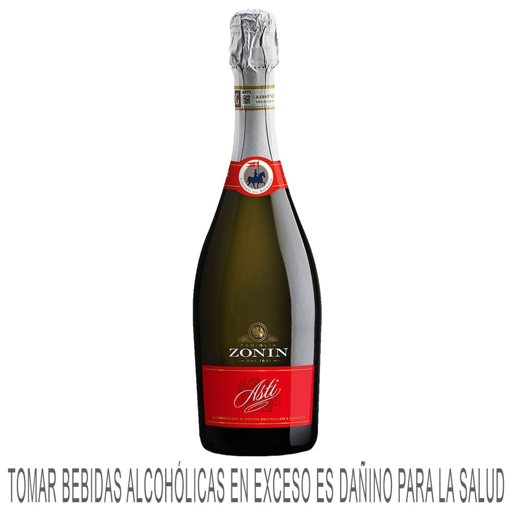 Espumante ZONIN Asti Botella 750ml