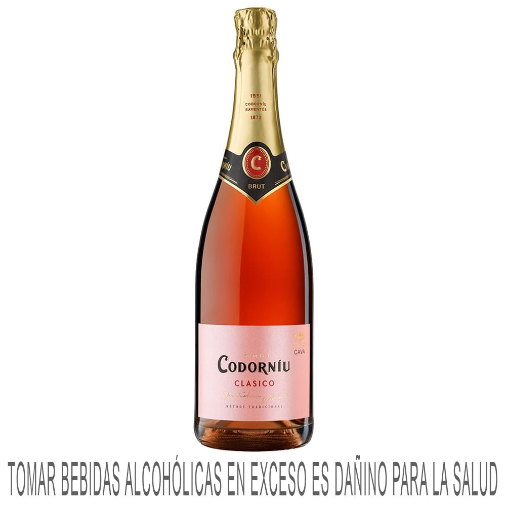 Cava CODORNÍU Rosé Clásico Botella 750ml