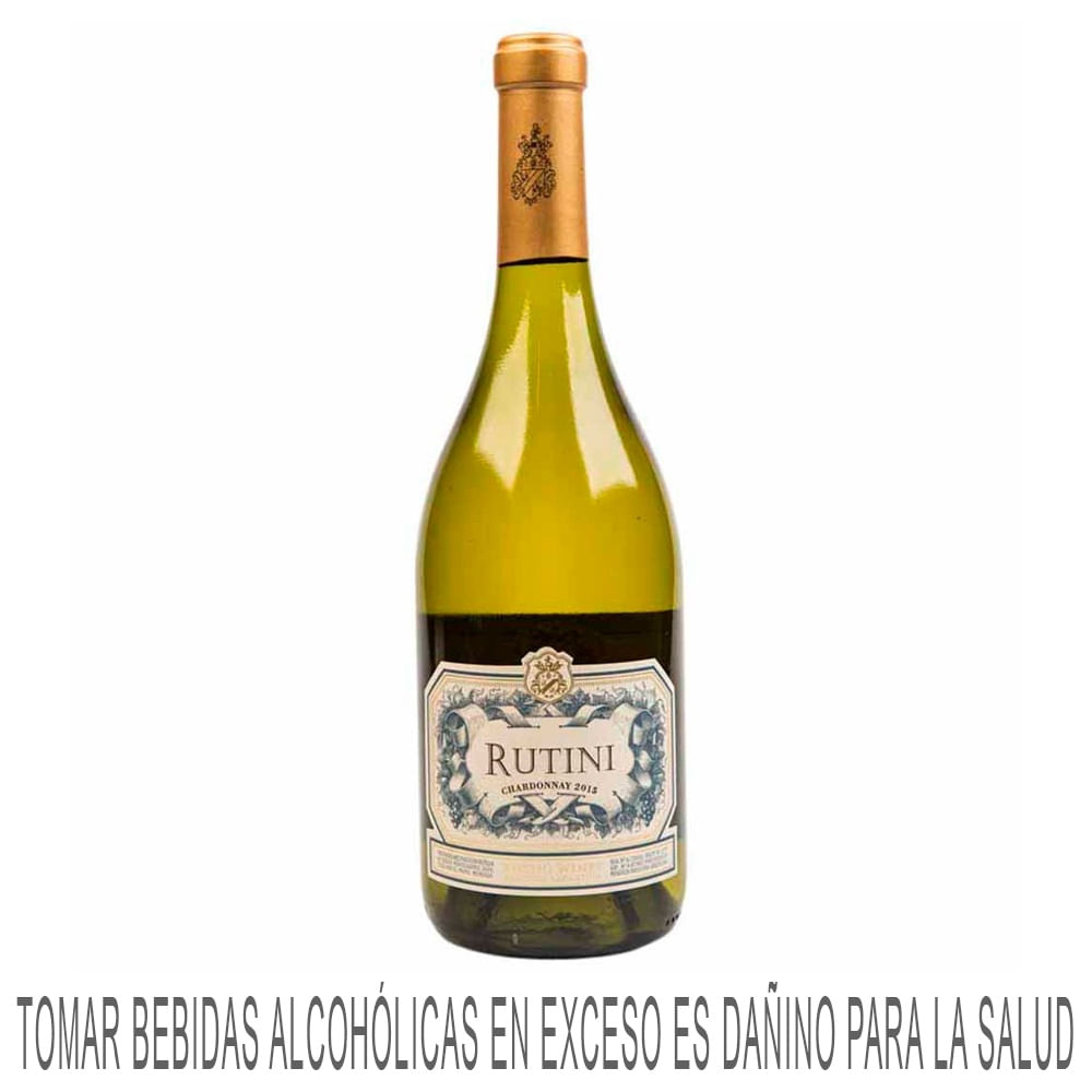 Vino Blanco RUTINI Colección Chardonnay Botella 750ml