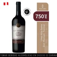 Vino Tinto DON MANUEL Tannat Botella 750ml