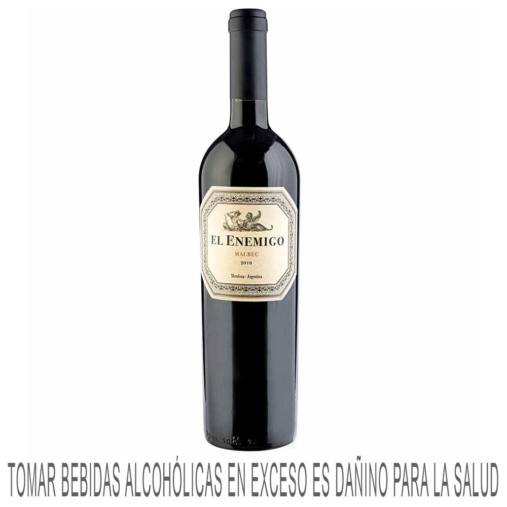 Vino Tinto EL ENEMIGO Malbec Botella 750ml
