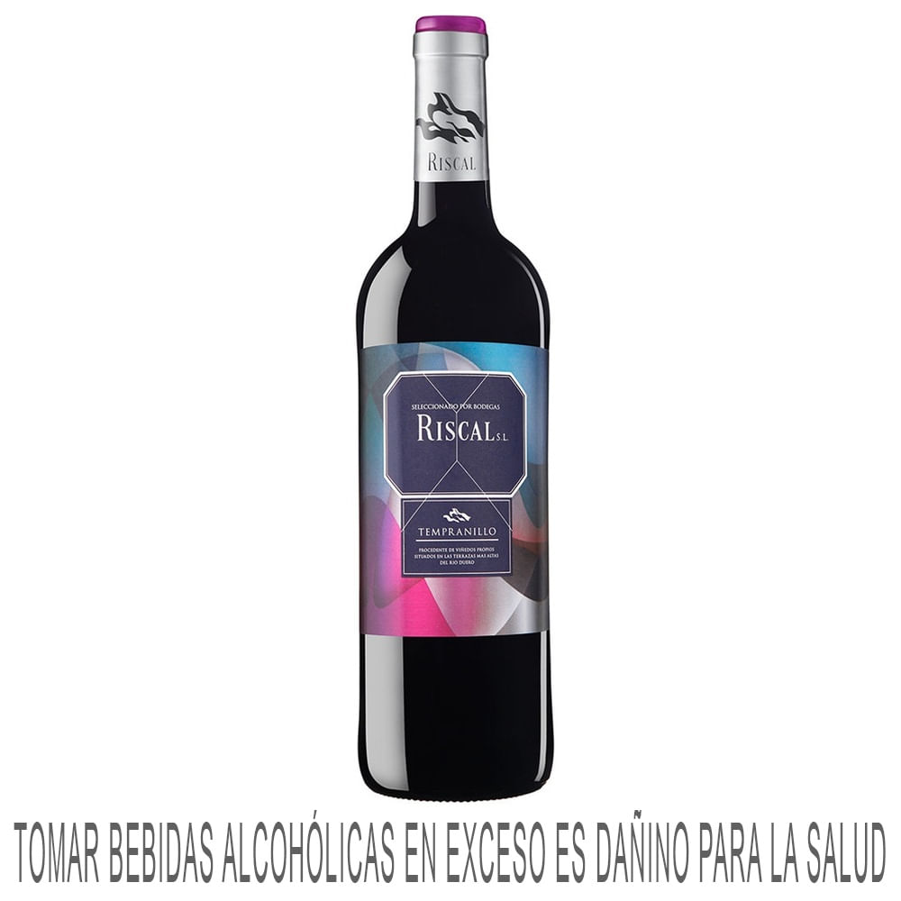 Vino Tinto MARQUÉS DE RISCAL Tempranillo Botella 750ml