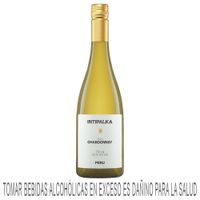 Vino Blanco INTIPALKA Chardonnay Botella 750ml