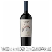 Vino Tinto SANTA JULIA Cabernet Sauvignon Botella 750ml