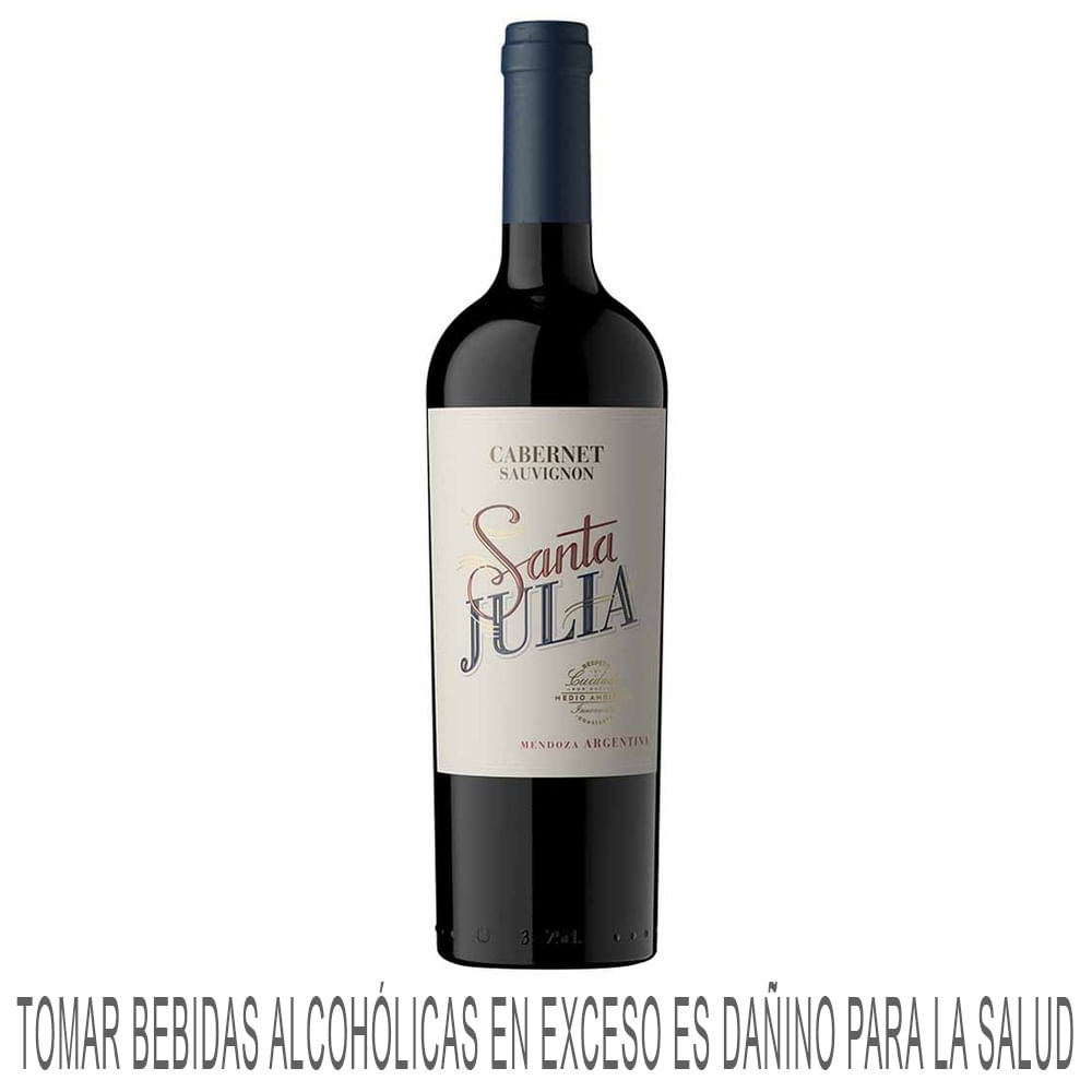Vino Tinto SANTA JULIA Cabernet Sauvignon Botella 750ml