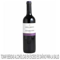 Vino Tinto SANTA CAROLINA Reservado Merlot Botella 750ml