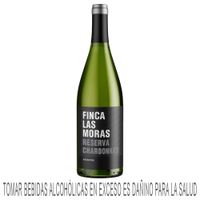 Vino Blanco FINCA LAS MORAS Chardonnay Reserva Botella 750ml