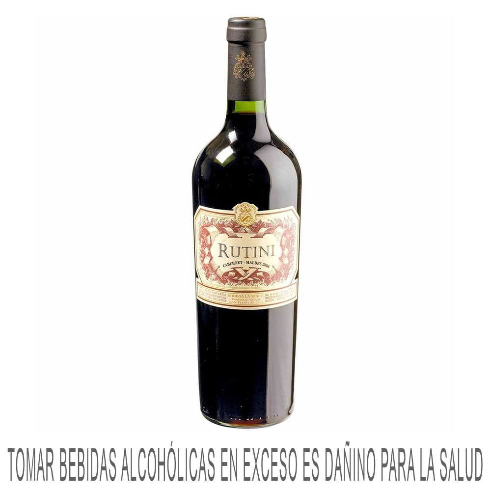 Vino Tinto RUTINI Cabernet Malbec Botella 750ml