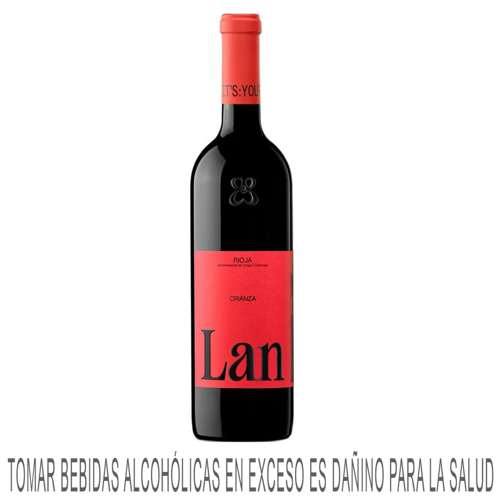 Vino Tinto LAN Rioja Crianza Botella 750ml