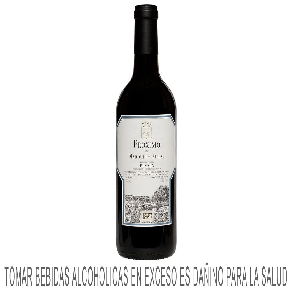 Vino Tinto MARQUÉS DE RISCAL Tinto Próximo Botella 750ml