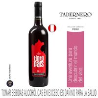 Vino Tinto TABERNERO Tinto País Malbec Botella 750ml