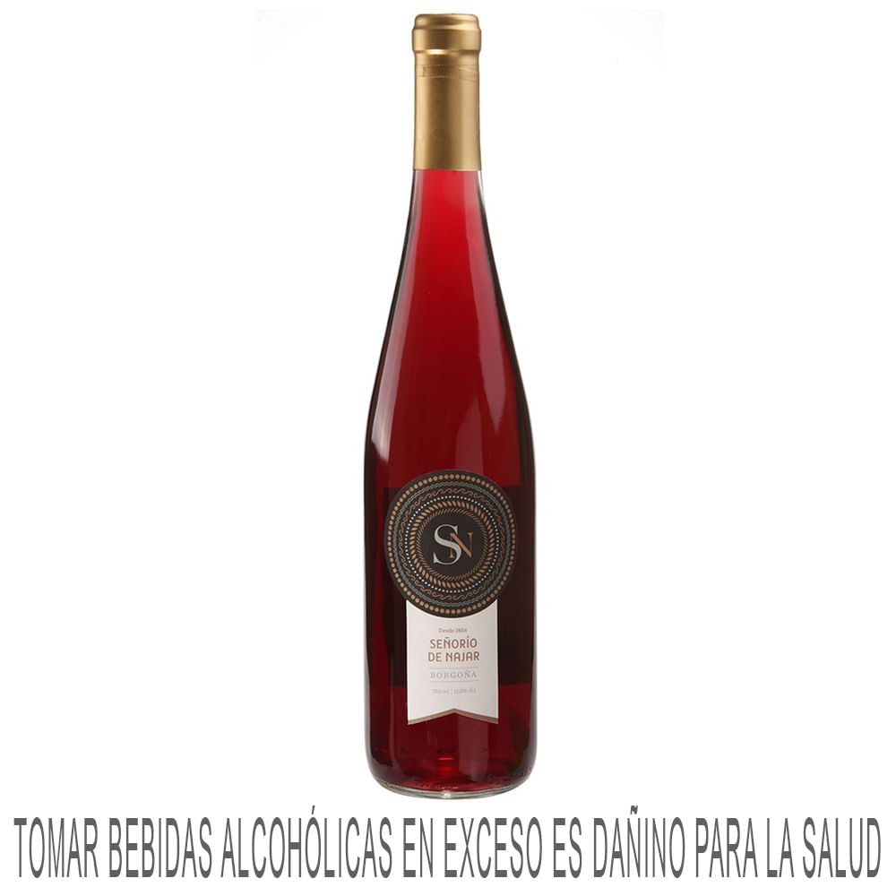 Vino Tinto SEÑORÍO DE NAJAR Borgoña Botella 750ml