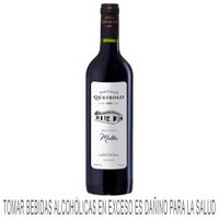 Vino Tinto SANTIAGO QUEIROLO Malbec Seco Botella 750ml