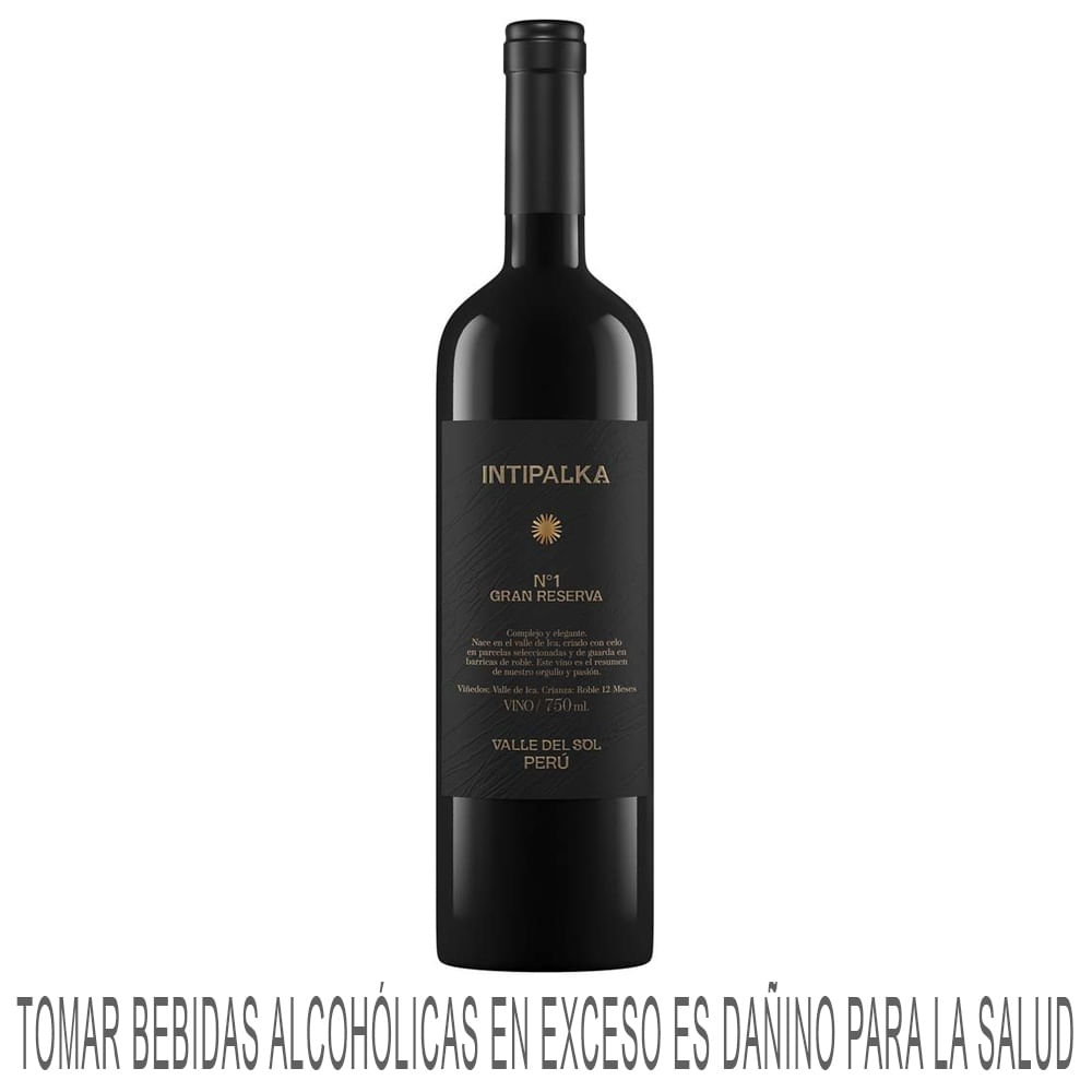 Vino Tinto INTIPALKA Gran Reserva Botella 750ml