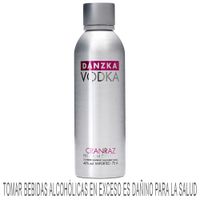 Vodka DANZKA Cranraz Botella 750ml