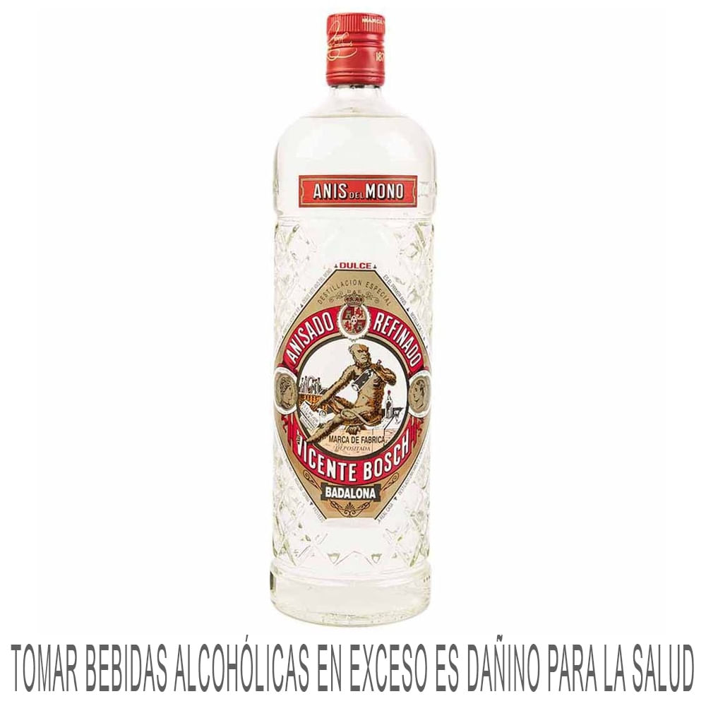 Anisado Refinado Dulce ANIS DEL MONO Botella 1L
