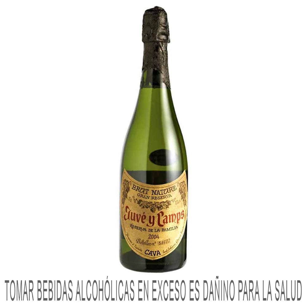 Cava JUVÉ & CAMPS Brut Nature Gran Reserva Botella 750ml