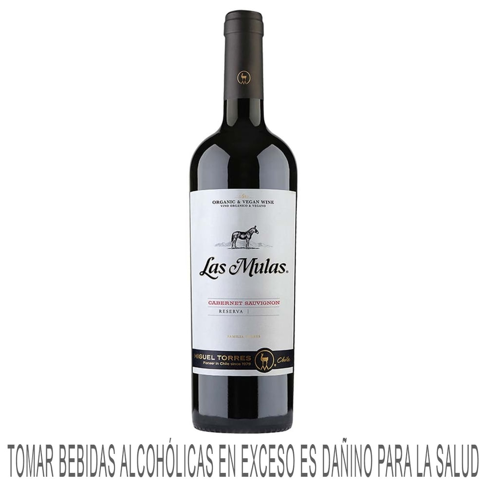 Vino Tinto MIGUEL TORRES Reserva Cabernet Sauvignon Botella 750ml