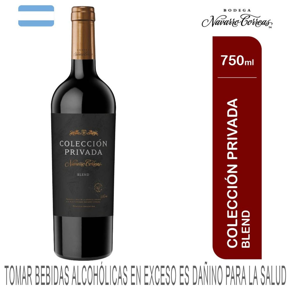 Vino Tinto NAVARRO CORREAS Colección Privada Blend Botella 750ml