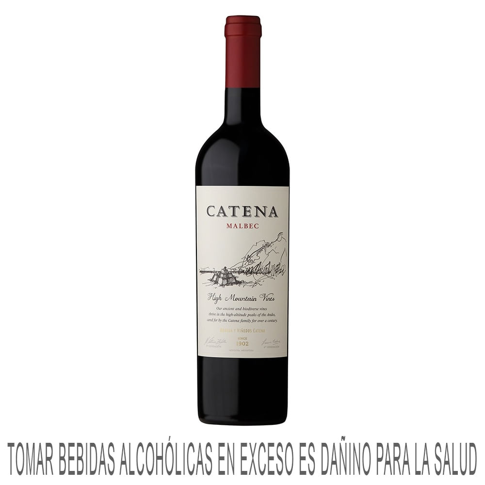 Vino Tinto CATENA Malbec Botella 750ml