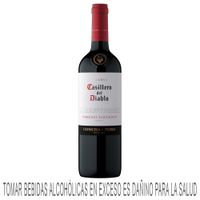 Vino Tinto CASILLERO DEL DIABLO Cabernet Sauvignon Reserva Botella 750ml