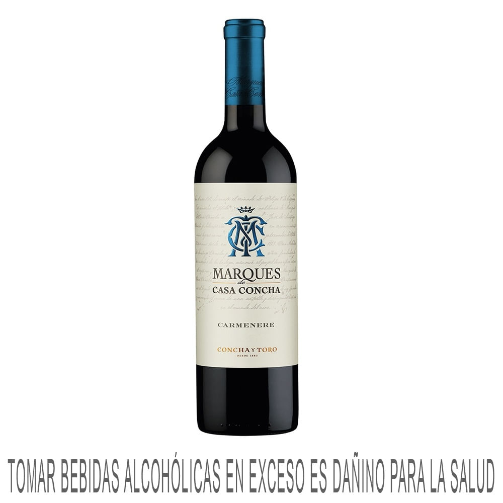 Vino Tinto CONCHA Y TORO Marqués de Casa Concha Carmenere Botella 750ml