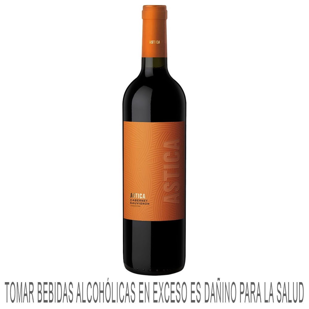 Vino Tinto ASTICA Cabernet Sauvignon Botella 750ml