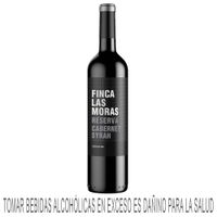 Vino Tinto FINCA LAS MORAS Cabernet Sauvignon Reserva Botella 750ml