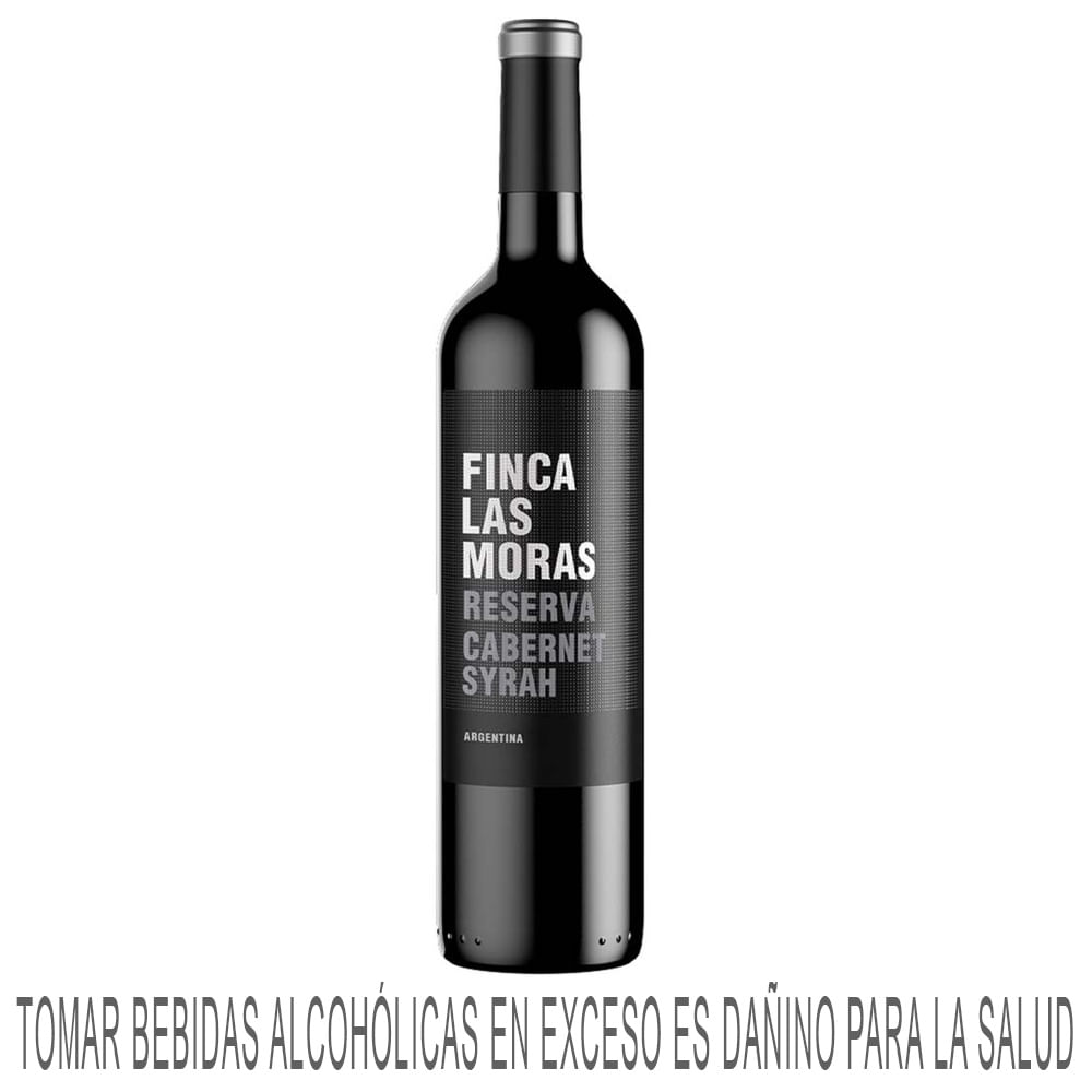 Vino Tinto FINCA LAS MORAS Cabernet Sauvignon Reserva Botella 750ml