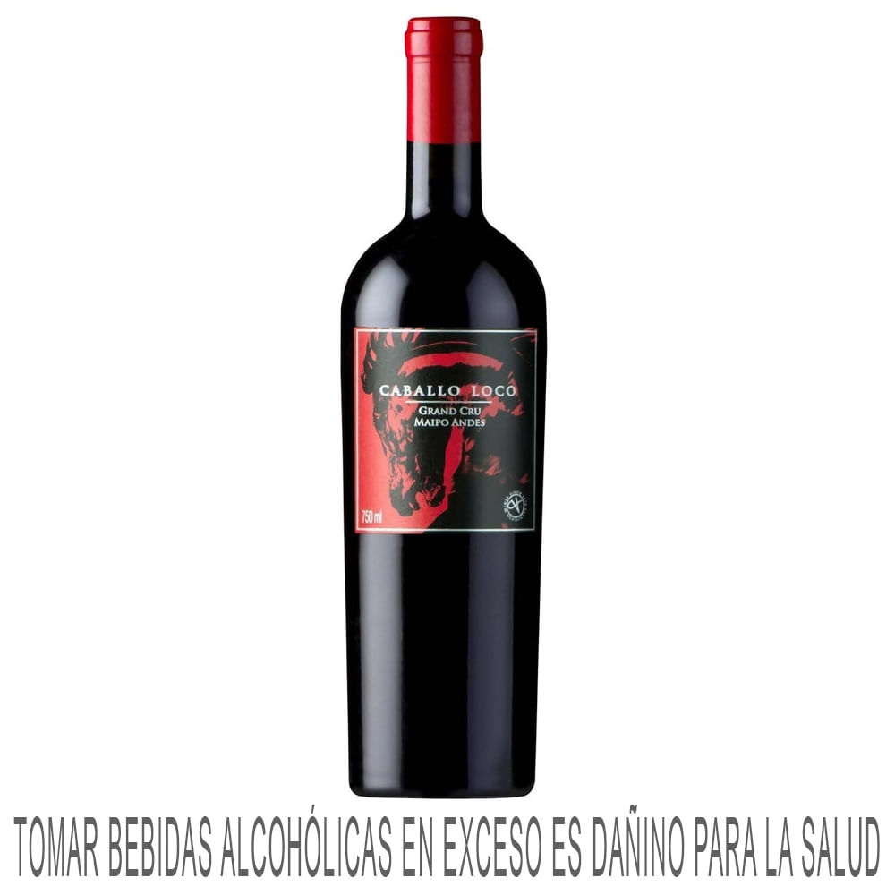 Vino Tinto CABALLO LOCO Grand Cru Maipo Botella 750ml