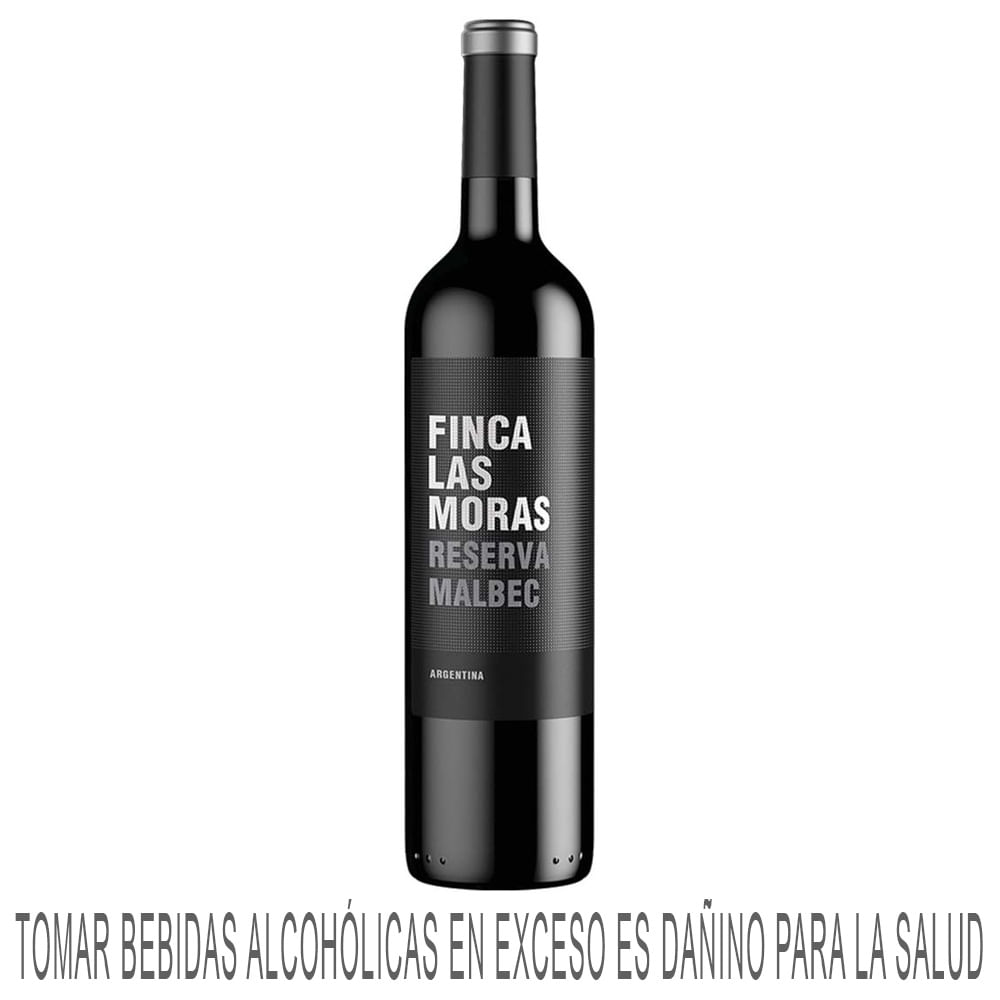 Vino Tinto FINCA LAS MORAS Reserva Malbec Botella 750ml