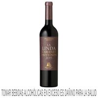 Vino Tinto LA LINDA Cabernet Sauvignon Botella 750ml
