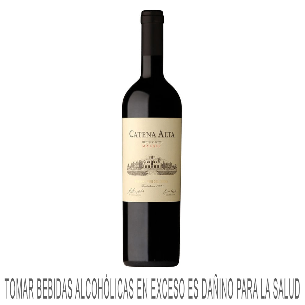 Vino Tinto CATENA Alta Malbec Botella 750ml