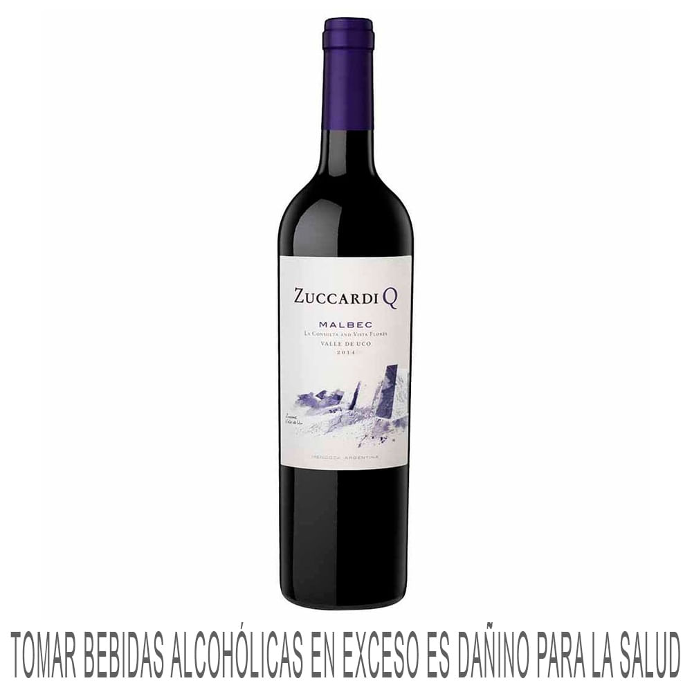 Vino Tinto ZUCCARDI Q Malbec Botella 750ml