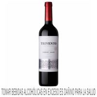 Vino Tinto TRIVENTO Reserva Cabernet Malbec Botella 750ml