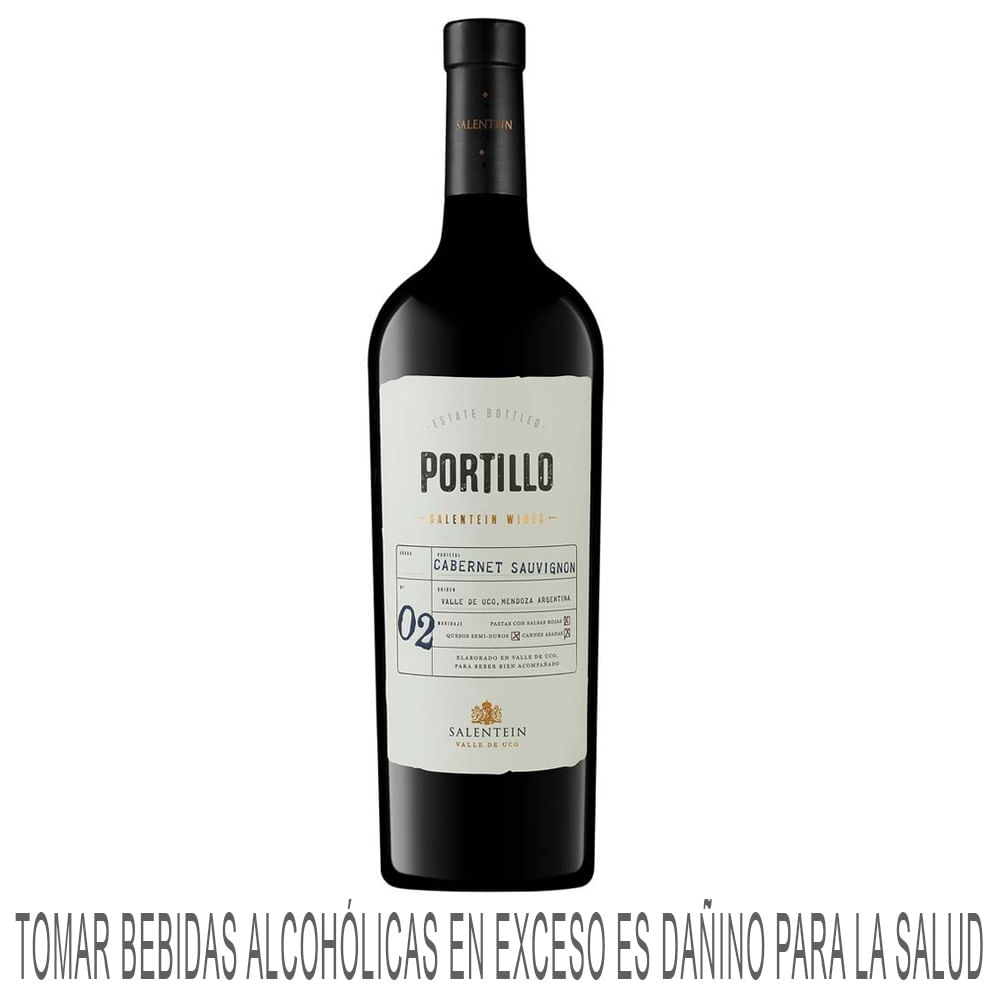 Vino Tinto FINCA EL PORTILLO Cabernet Sauvignon Botella 750ml