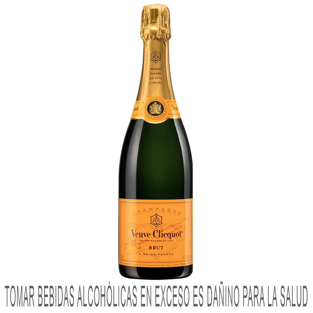 Champagne VEUVE CLICQUOT Brut Botella 750ml