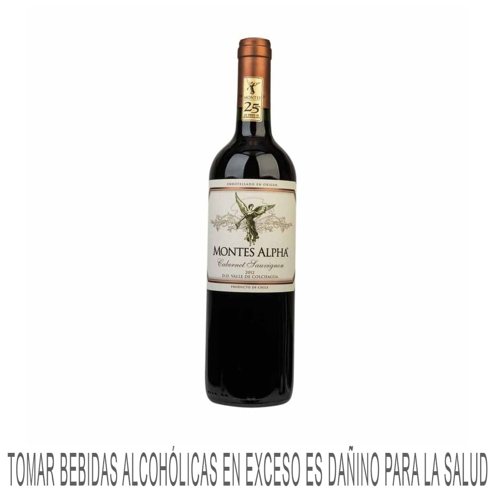 Vino Tinto MONTES ALPHA M Botella 750ml