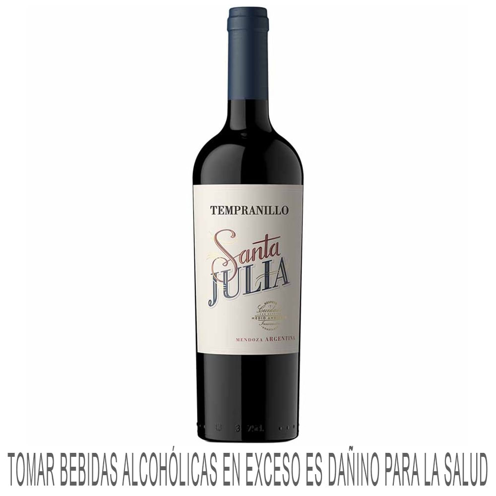 Vino Tinto SANTA JULIA Tempranillo Botella 750ml