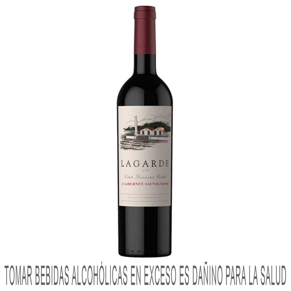 Vino Tinto LAGARDE Cabernet Sauvignon Reserva Botella 750ml