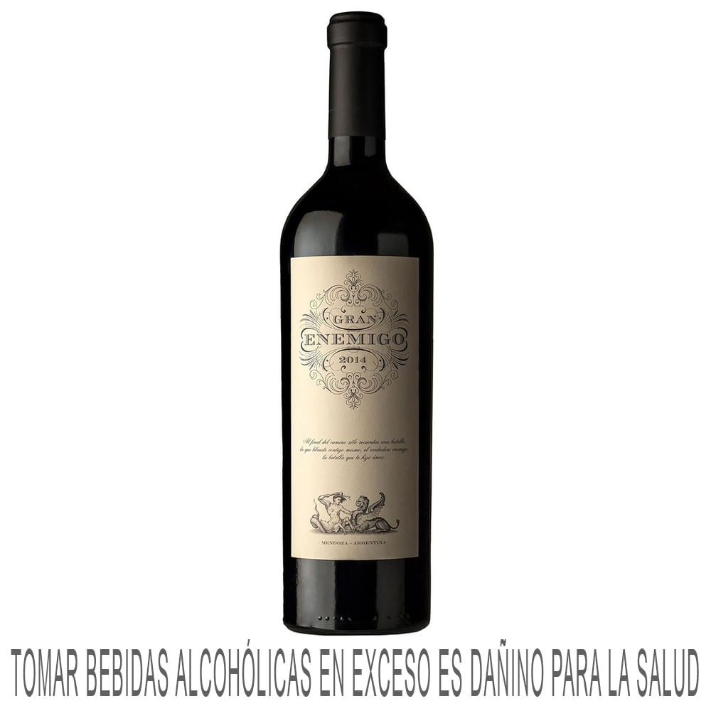 Vino Tinto GRAN ENEMIGO Botella 750ml