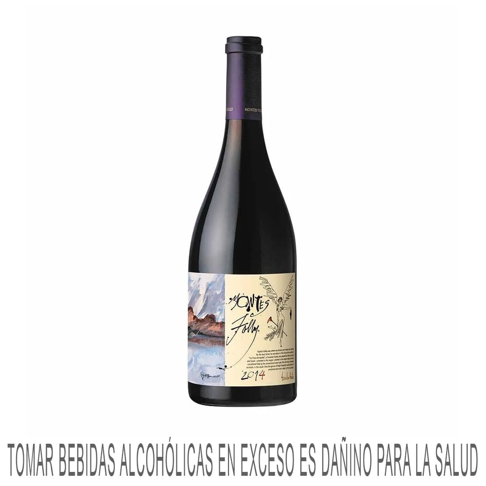 Vino Tinto MONTES Folly Botella 750ml