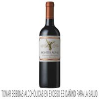 Vino Tinto MONTES ALPHA Cabernet Sauvignon Botella 750ml