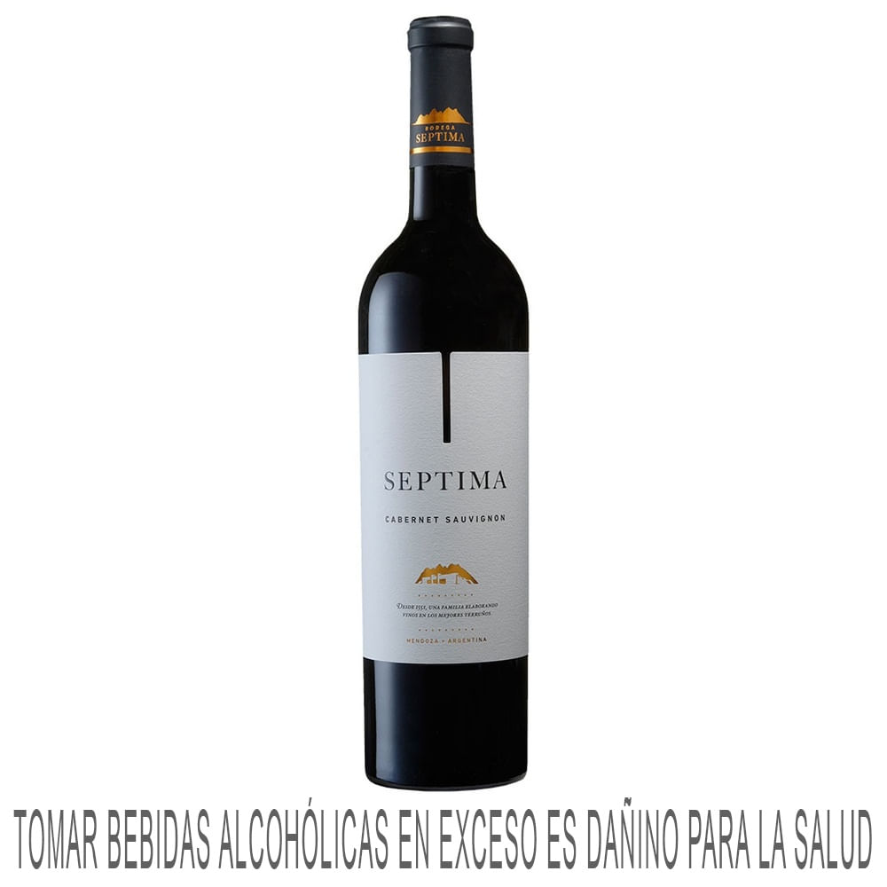 Vino Tinto SÉPTIMA Cabernet Sauvignon Botella 750ml