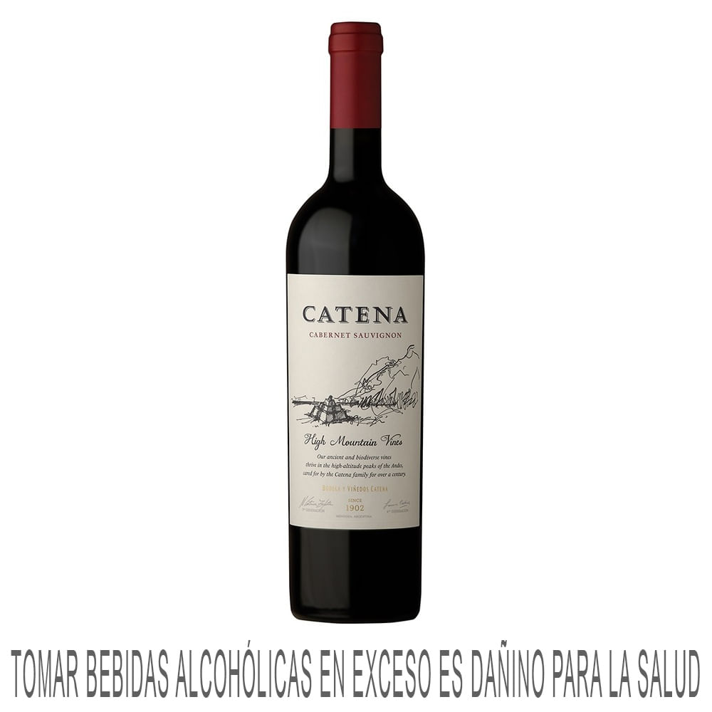 Vino Tinto CATENA Cabernet Sauvignon Botella 750ml