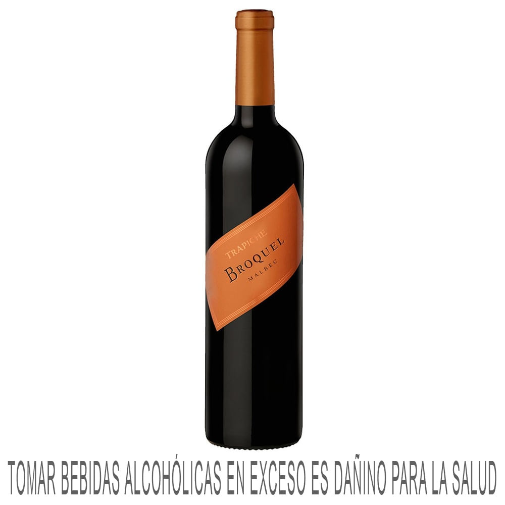 Vino Tinto TRAPICHE Broquel Malbec Botella 750ml