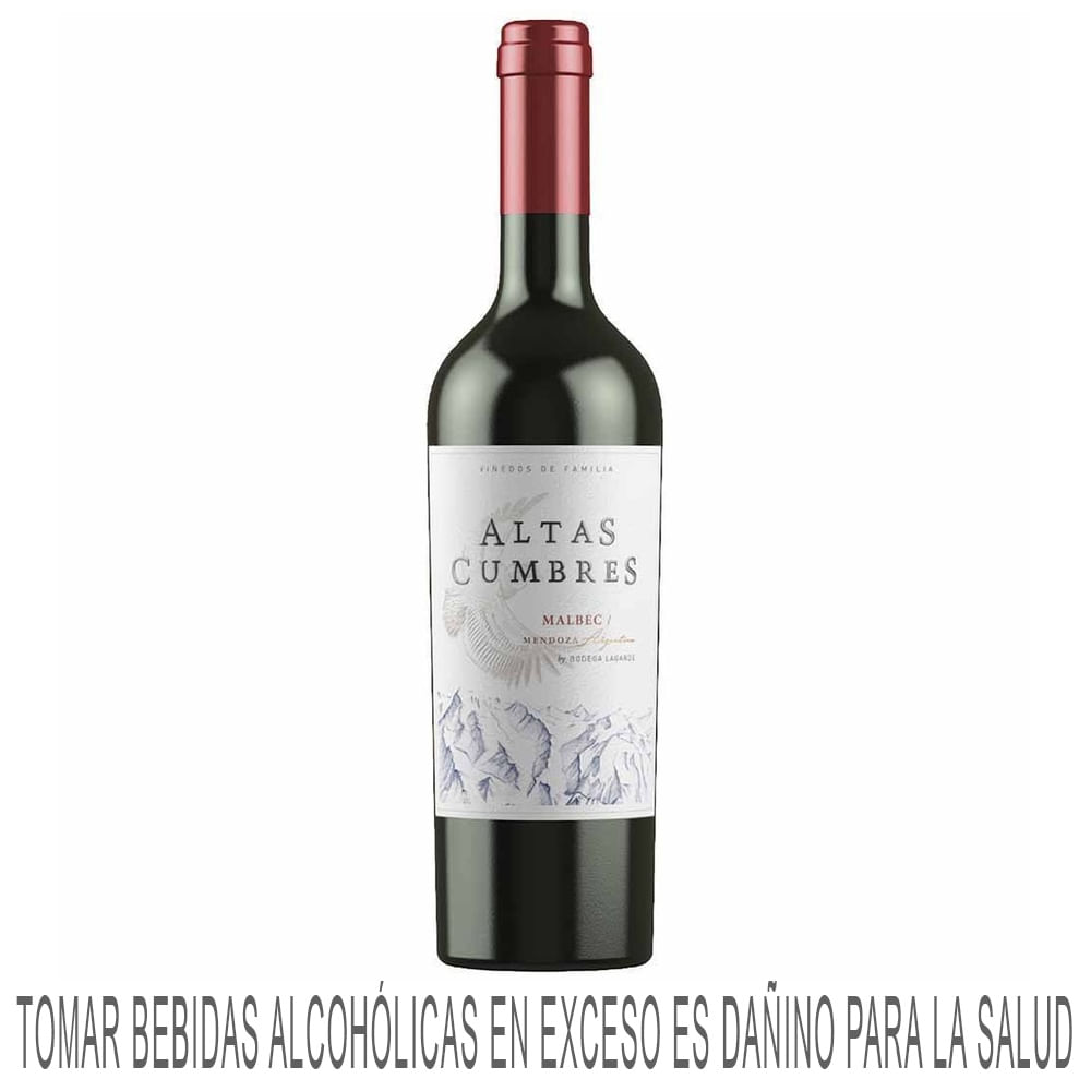 Vino Tinto LAGARDE Malbec Botella 750ml