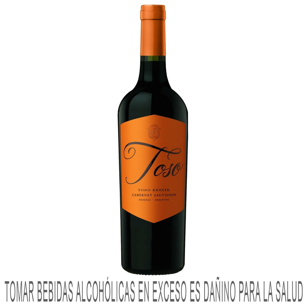 Vino Tinto PASCUAL TOSO Cabernet Sauvignon Botella 750ml